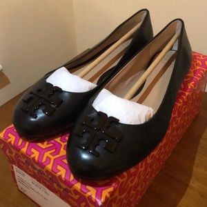 Tory Burch Black Lowell 2 Ballet Mestico Flats